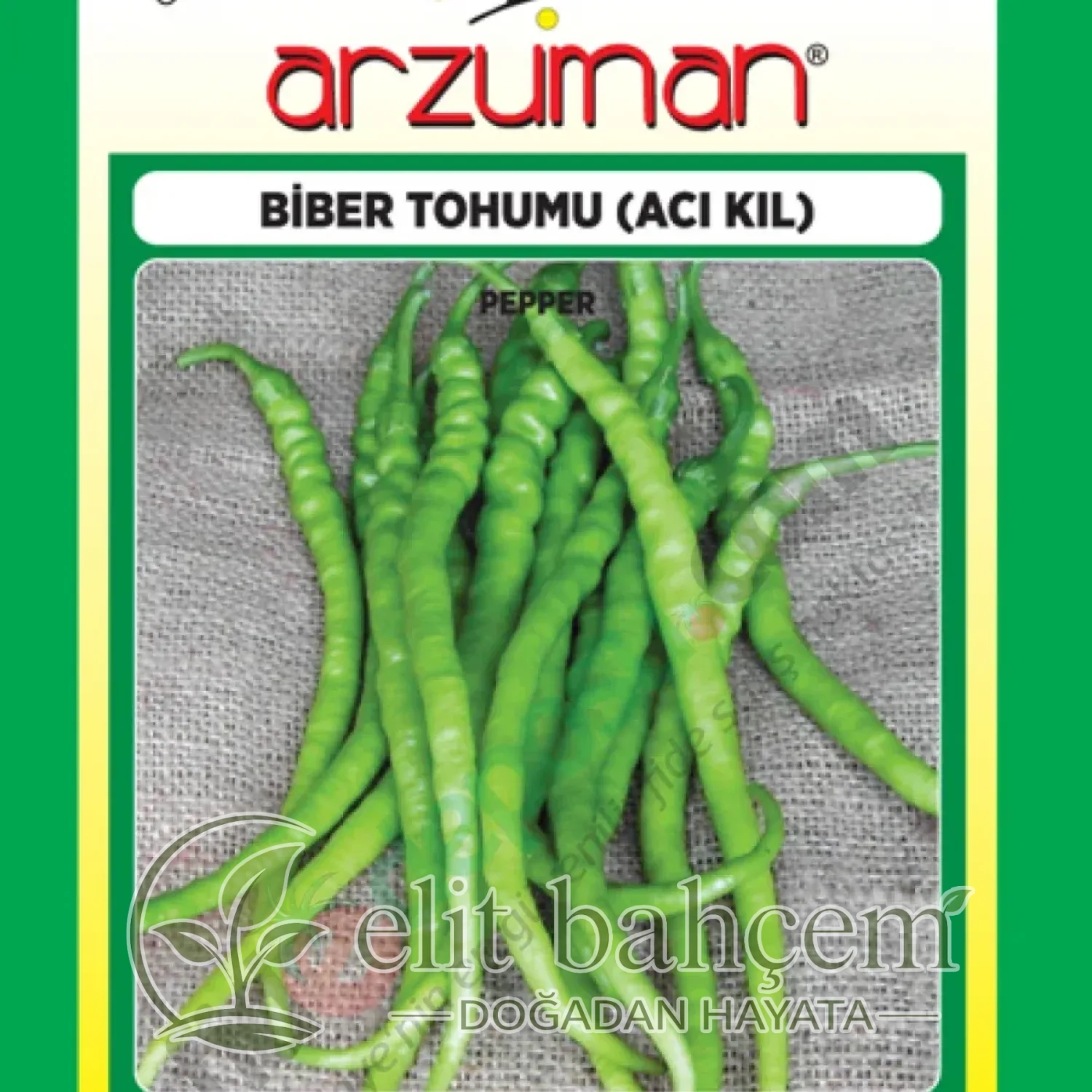 Acı Kıl Sivri Biber Tohumu