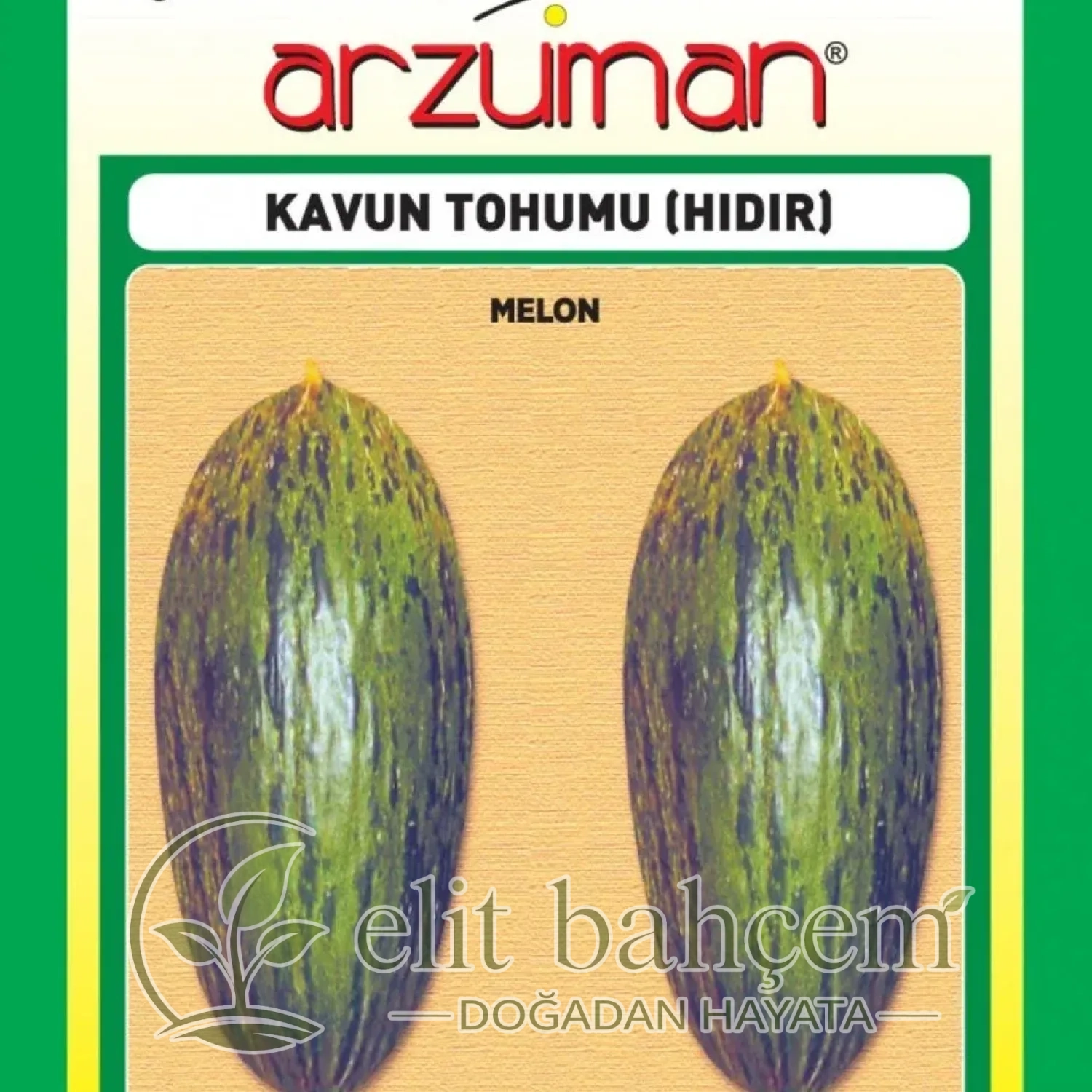 Yerli Hıdır Kavun Tohumu 10 Gram