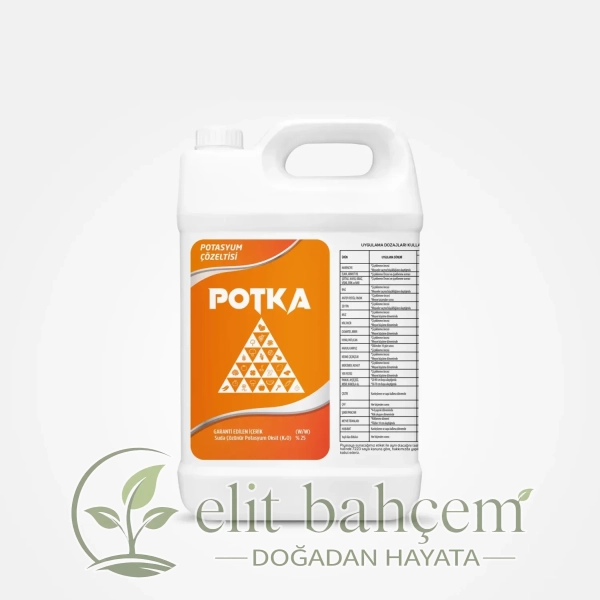 MDC Potka - Sıvı Potasyum Gübre %25 Potasyum %5 Üre 5 Litre
