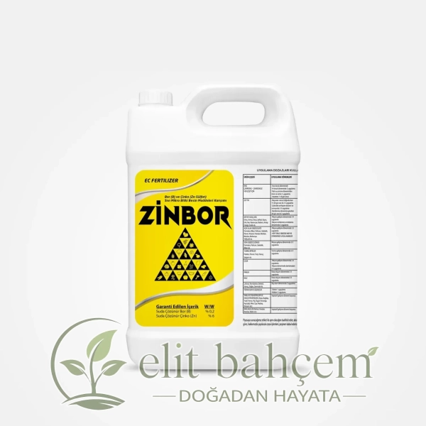 MDC ZinBor - Bor Çinko Sıvı Mikro Besin Elementi Gübre 5 Litre