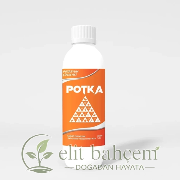 POTKA Potasyum Sıvı Gübre %25 Potasyum %5 Üre 1 Litre